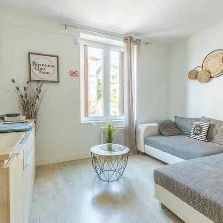 Appartement Rue Bien Assis avec jardin terrasse à Clermont-Ferrand Extérieur photo