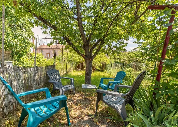 Rue Bien Assis avec jardin terrasse
